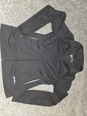 Eddie Bauer Black Full-Zip Performance Jacket